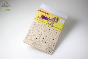 Деревянная разукрашка «Ослик» фото 6